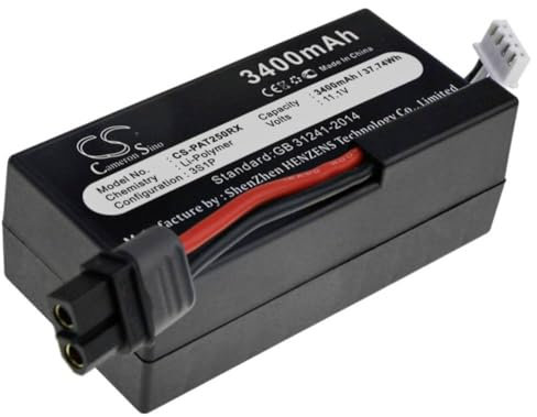 Batterie LiPo PF070250 11,1 V 3,4 Ah pour drone Parrot Disco