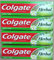 Colgate Herbal Toothpaste - Multipack of 4 Pack Toothpaste With Eucalyptus, Myrrh, Camomile and Sage - Bulk Fluoride Tooth Paste Gel For Gum Disease - 100ml