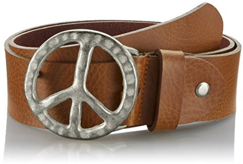 MGM Damen Peace Gürtel, Braun (Cognac-asi 5), 95 cm