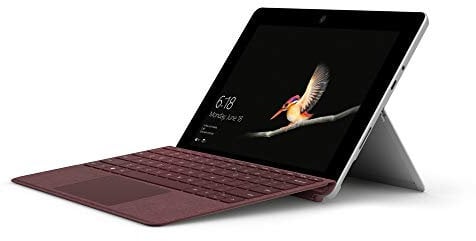 Microsoft Surface Go Signature Type Cover Bordeaux Rot (Deutsches Tastaturlayout;QWERTZ)