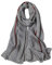 STORY OF SHANGHAI Seidenschal Damen 100% Seide, 20+ Bunte Luxuriöse Schals, Warm & Weich, als Stola Seidentuch Halstuch Pashmina - 53 * 170 cm Karo Schwarz