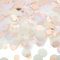 Round Tissue Paper Table Confetti Dots for Wedding Birthday Party Decoration, 1.76 oz (White Ivory Champagne, 2.5cm)