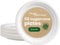 HAAGO 50 Platos Desechables de Papel de Caña de Azúcar (26cm) - Biodegradable y Impermeable