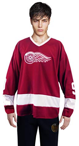 thecostumebase Howe Eishockey Trikot Ferris Bueller Ruhetag Kostüm Replica Shirt (2XL) Rot