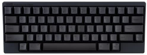 HHKB Classic Tastatur PD-KB401B, Gedruckte Tastenkappen, Professionelle Mechanische 60% Tastatur, USB-C (Holzkohlenschwarz)