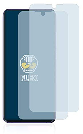 BROTECT 2 Stück Full-Cover Schutzfolie für Xiaomi Mi Note 10 Lite Full-Screen Displayschutz-Folie [3D Curved, Anti-Fingerprint, Kristall-Klar]