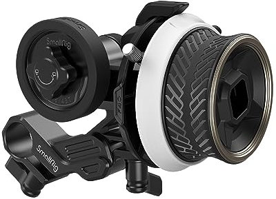 SMALLRIG Mini Follow Focus Zoom Control pour Appareils Photo Reflex Numériques/sans Miroir, Compatible avec Différentes Tailles d'Objectif - 3010C