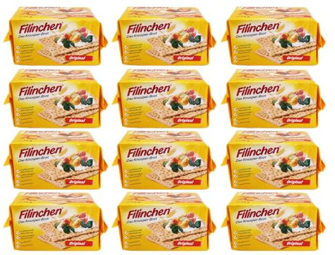12er Pack Filinchen Das Knusper-Brot Original (12 x 75 g)