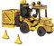 ROBOTIME Puzzle 3D in Legno Kit Di Modelli Di Veicoli In Legno Per Adulti Per Costruire i Propri Kit Di Costruzione Di Puzzle (Carrello Elevatore)