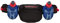 Nathan Unisex Trail Mix Plus 3.0 Reisezubehör-Geldgürtel, Schwarz/Rot