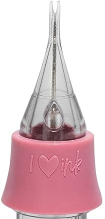 Tina Davies PIXL Cartouche, 1 Round Liner Long Taper, Outil de Maquillage Permanent pour Sourcils, Lèvres, Paupières .30mm 1RL LT, Paquet de 10
