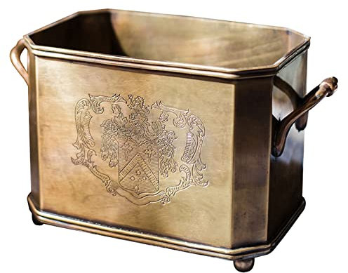 MEGCI Kupfer-Eiskübel, Vintage-Eiskübel mit großer Kapazität, Champagner-Eiskübel für Bar, Party, Whiskey, Bier, Weinkübel, Gold