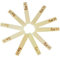 10Pcs Clarinet Reeds (Reeds-Strength 2.5) Blätter für Klarinette in Bb, Stärke 2,5, traditionelle Blätter mit dünnerem Vamp geschnitten und ungefeilt, für Anfänger und Spieler, 10 Stück