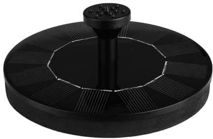 Schwarz Solarbetriebene Springbrunnenpumpe 1 Satz 6v 1w für Wasser