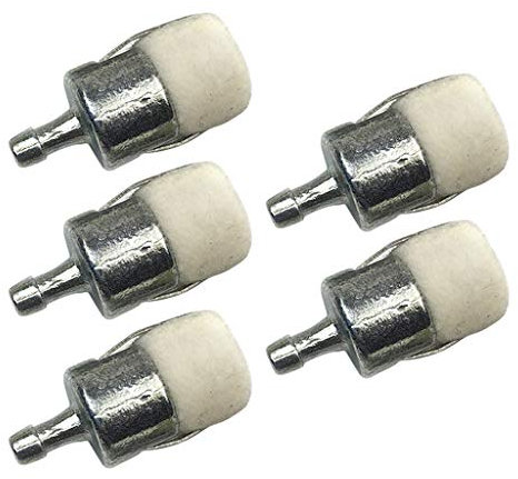 KONIEEJN 5 Unidades Filtro de combustible para Homelite para Poulan 13120519831 recortadora Motosierra gasolina Herramientas jardín tapa aceite Vauxhall Corsa