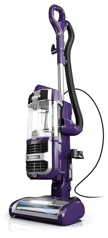 Shark ZD201, Lift-Away Upright Vacuum with Powerfins, Self-Cleaning Brushroll, Anti-Allergen Complete Seal Technology, Eggplant