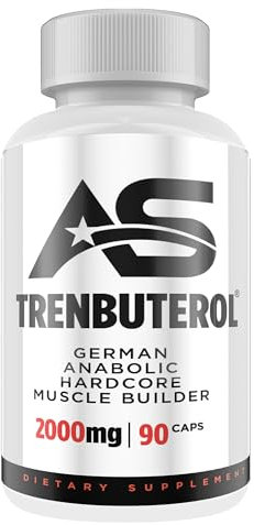 American Supps® PREMIUM Trenbuterol [90 Kapseln] - 2000mg - Extrem stark - Natural & Pflanzlich mit Tribulus, Maca & Zink