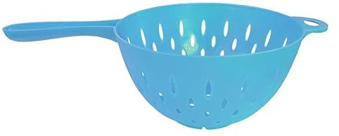 TRTO 3Pcs Blue Colander Kitchen Strainers Food Salad Drainer Colanders