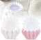 Yuchengxiang 100 Pcs Wax Melt Liners Reusable & Leakproof Candle Popper Liner, Wax Tray for Scented Wax Electric Wax Warmers, Plug in Warmers, Candle Warmer,