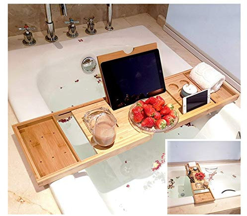 Badewannentablett, Badewanne, Buch, Wein, Tablet-Halter, Leseregal, Badewanne, Badezimmer