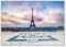 Place Du Trocadero Kühlschrankmagnet