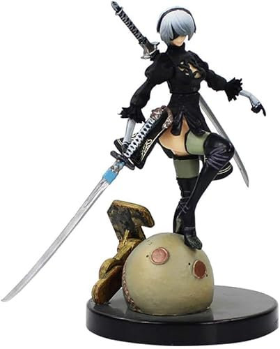 15 cm Anime Nier: Automata 2B Yorha No 2 Typ B PVC Anime Figuren Kollektion Statue Modell Spielzeug für Kinder