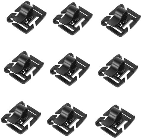 BESPORTBLE Outdoor Climbing Hook Bag Accessory Hook Rotating Water Pipe Clamp Water Hose Clamp Hydration Pack Clip Tube Strap Clips Flexible Design