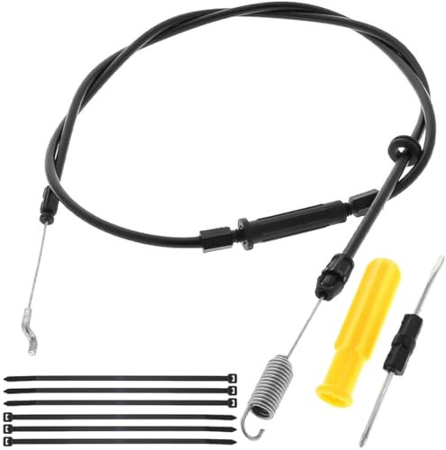 ZAMDOE 381030051/0 Clutch/Drive Cable for Mountfield SP533 SP533ES SP53H S461RPD for Mr Bricolage for Mac Allister for Green Cut for Ggp Clutch Drive Cable Petrol Lawnmower Replacement Outdoor Spares