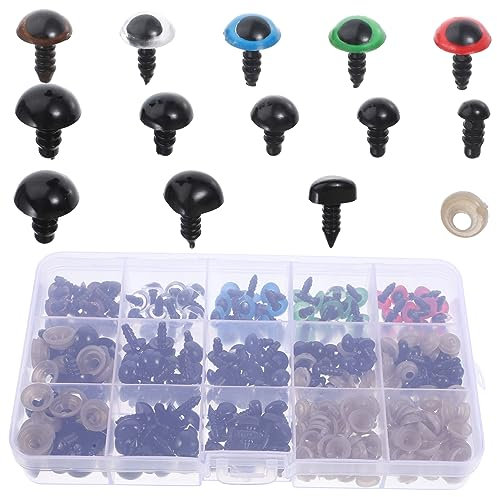 EXCEART 1 Karton Plüschpuppen-DIY-Set Bausätze Für Wiedergeborene Puppen Puppenmöbel Tiere Füllung Augapfel Häkelaugen Ausgestopft Falsche Augen Riesiges Gummibärchen Plastik