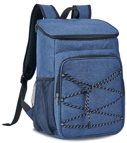 Kühlrucksack, groß, isoliert, auslaufsicher, Lunch-Rucksack, tragbar, leicht, Kühltasche für Reisen, Wandern, Camping