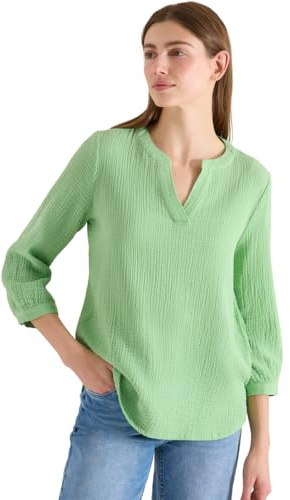 Cecil Damen 3/4-Arm Bluse in Musselin-Qualität
