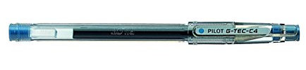 Pilot G - Tec C4 Rollerball Pen, Light Blue, Pack of 12 Pieces