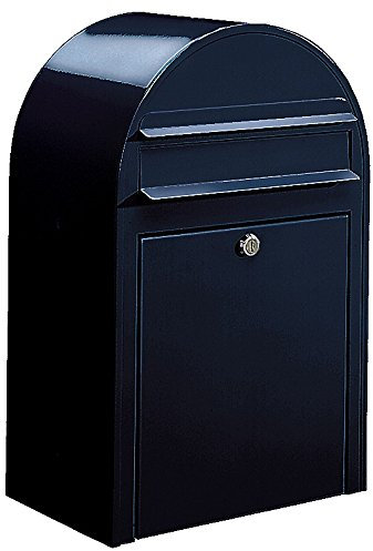 Bobi Classic Briefkasten RAL 5004 Schwarzblau Wandbriefkasten