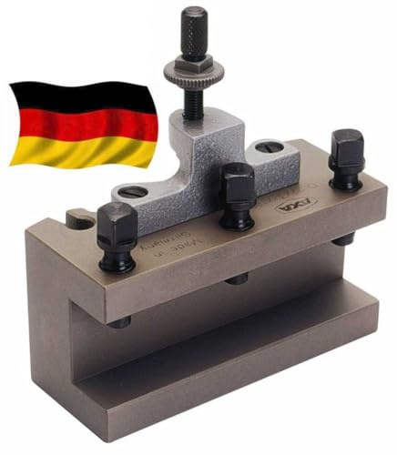 AXA Schnellwechsel-Drehstahlhalter D11/16/90 MULTIFIX AD 1690 (Multifix Grösse A/Spannhöhe 16mm Spannlänge 90mm) Made in Germany