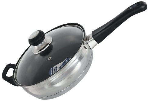 BUCKINGHAM INDUCTION DEEP SAUTE PAN / FRY PAN 24 cm / 2.7 Ltr. Bakelite Handle
