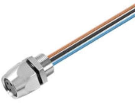 Weidmuller 1856130000 – Anschluss saie-m8b-3 0,5u-fp-m8