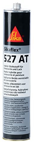Sika - Sikaflex 527 AT, Bianco - Sigillante a Terminazione Silanica - Per Giunti Interni ed Esterni della Carrozzeria - Cartuccia da 300 ml