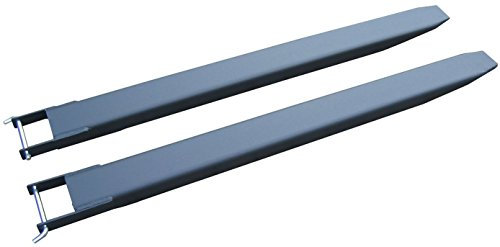 Gabelverlängerung für Stapler Frontlader Zinkenverlängerung schwarz 1 Paar 180cm