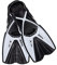 Mares X-ONE Schnorchelflosse mit Gummi Straps, Farbe:weiß, Größe:S/M