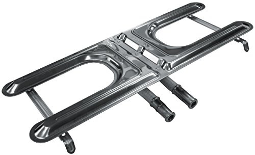 GrillPro 23515 40,6 cm Passform Grill Universal H-Brenner, Silber