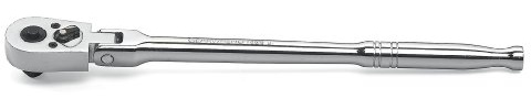 GEARWRENCH 3/8 Drive 45 Tooth Quick Release Flex Head Teardrop Ratchet, 10-1/4 - 81219