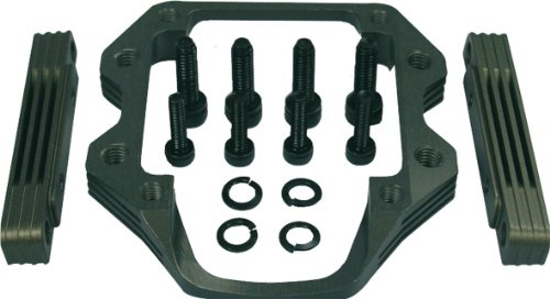 JAMARA 503392 - Motorhalter Quick Mount CNC mit Kühlrippen