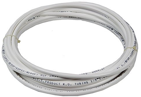 Vyair Fridge Filter Water Supply Pipe 1/4 inch White - 15 metres - to Fit American and European Style Double Fridge Refrigerator
