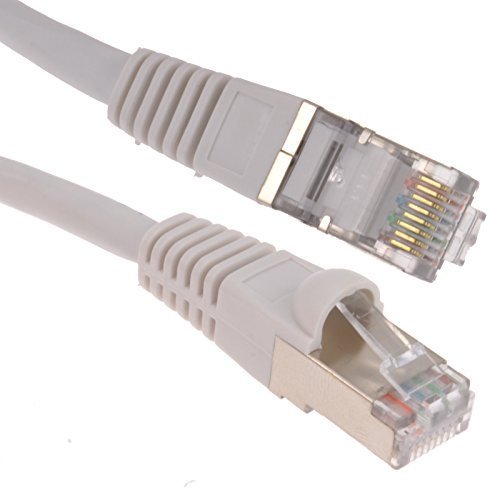 kenable Cat6A SSTP LSZH RJ45 Network Ethernet Patch 10 Gigabit Cable 10m Grey [10 metres]