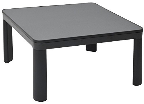 YAMAZEN ESK-751(B) Casual Kotatsu Japanese Heated Table 75x75 cm Black by