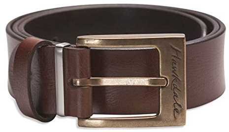 Hawkdale Full Grain Mens Leather Belt - Made In The UK - 1.5 - Black, Brown, Tan Strap - # 820-400