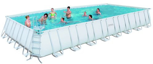 Bestway - Superficie Piscina 956 x 488 x 132 cm con Cartuccia purificatore 9,463 Litri/Ora
