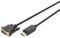 DIGITUS DisplayPort Adapterkabel - DP auf DVI(24+1) - Full-HD - 5m - Verriegelung, 60Hz - Kompatibel mit Monitor, PC