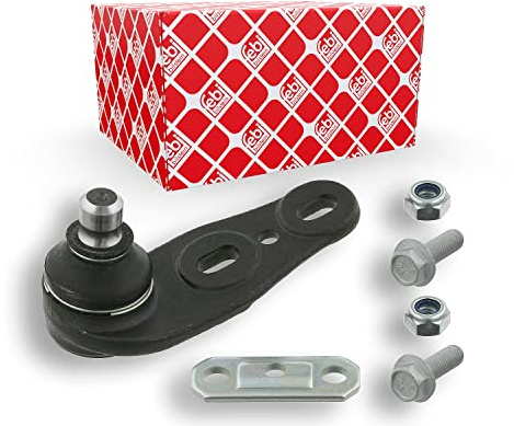 febi bilstein 01521 Traggelenk mit Anbaumaterial, 1 Stück | Kompatibel mit: AUDI 80 B2 Stufenheck, 80 B3 Stufenheck, 90 B2, 90 B3, COUPE B2, VW PASSAT B2, PASSAT B2 Stufenheck