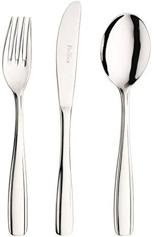 PINTINOX 12 Pezzi Forchetta Frutta Posate in Acciaio Inox 18/10 - Spessore mm 2.0 Made in Italy Modello Australia 2
